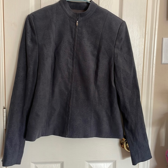 ! StudioG dark gray blazer - Picture 1 of 4